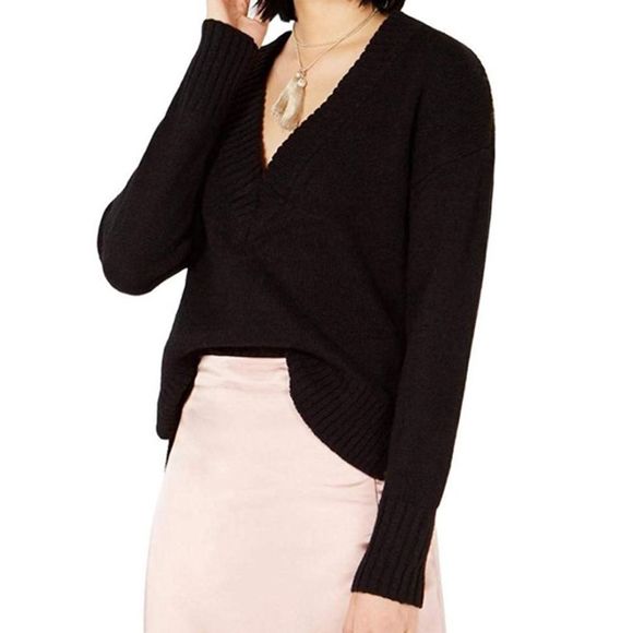 Bar III Tops - New BAR III V Neck Ribbed Pullover Sweater Medium